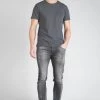 LE TEMPS DES CERISES Odeon 900/16 Tapered Jeans Destroy Gris N°2 -Mode Mix Soldes 232 jh916odew1453 0001 image3