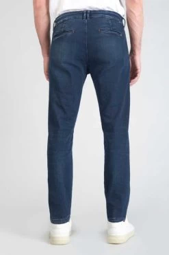 LE TEMPS DES CERISES Pantalon Chino Dejean En Jeans Bleu -Mode Mix Soldes 232 jhdejeanw2163 3001 imaged5