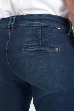 LE TEMPS DES CERISES Pantalon Chino Dejean En Jeans Bleu -Mode Mix Soldes 232 jhdejeanw2163 3001 imaged6