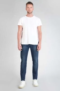 LE TEMPS DES CERISES Pantalon Chino Dejean En Jeans Bleu -Mode Mix Soldes 232 jhdejeanw2163 3001 imaged7