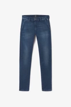 LE TEMPS DES CERISES Pantalon Chino Dejean En Jeans Bleu -Mode Mix Soldes 232 jhdejeanw2163 3001 imaged8