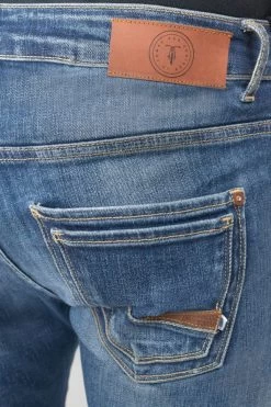 LE TEMPS DES CERISES Picpus Power Skinny 7/8ème Jeans Destroy Bleu N°2 -Mode Mix Soldes 232 jhpicpusw6065 3001 imaged1