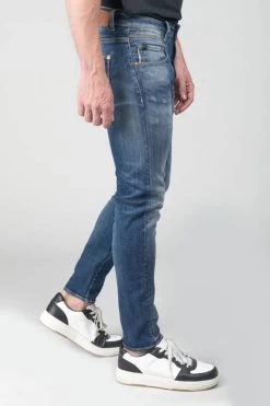 LE TEMPS DES CERISES Picpus Power Skinny 7/8ème Jeans Destroy Bleu N°2 -Mode Mix Soldes 232 jhpicpusw6065 3001 imaged4
