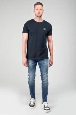 LE TEMPS DES CERISES Picpus Power Skinny 7/8ème Jeans Destroy Bleu N°2 -Mode Mix Soldes 232 jhpicpusw6065 3001 imaged5